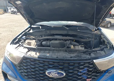 2020 Ford Explorer St из США, поврежденный, VIN 1FM5K8GC6LGC16392